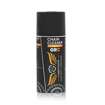 GRAND PITSTOP Chain Cleaner/Degreaser Spray for Motorcycle Cleaning - Motorcycle Cleaner for On and Off-Road for All Bikes (160 ml) - size: 5.64 Ounce (Pack of 1)