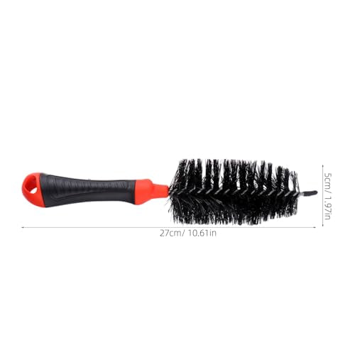 2Pcs Bike Chain Cleaning Brush Non Slip Handle Scrubber Kit for Thorough Bike Chain Maintenance and Care