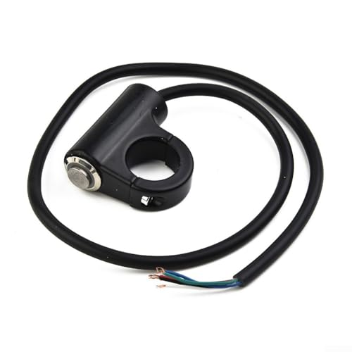 Waterproof LED Motorcycle Handlebar Headlight Switch, 22mm, ON OFF, Aluminum Alloy
