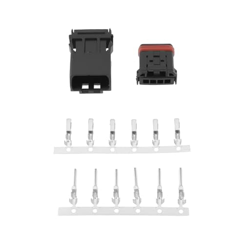 5 Sets 4 Pin Motorcycle Car Male Female Connector Plug Kit 4 Wire Male Female Connector Handlebar Wiring MX19004S51 MX19004P51 Compatible with H-Arley Davidson