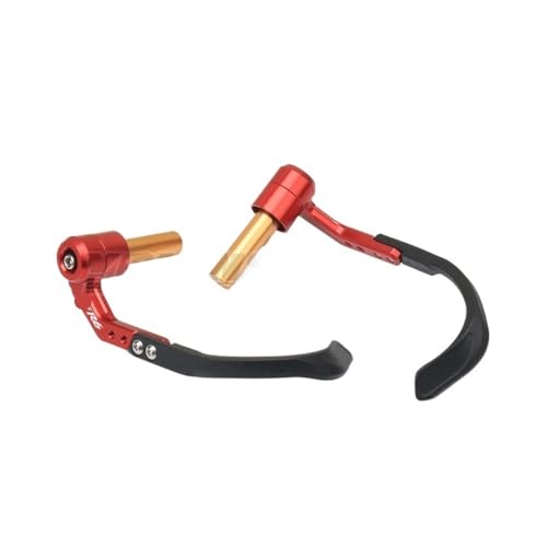 Motorbike Handlebar Protector Motorcycle 7/8" 22mm Handlebar Grips Guard Brake Clutch Levers Protector for YZF-R1 YZF-R3 YZF-R6 YZF R1 R3 R6 - color: Red-D