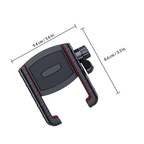 Cabilock Motorcycle Phone Mount Shock Absorption Stand with Vibration Dampener Universal Phone Holder Base for Bike Handlebar Compatible with Smartphones Outdoor Riding