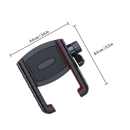 Cabilock Motorcycle Phone Mount Shock Absorption Stand with Vibration Dampener Universal Phone Holder Base for Bike Handlebar Compatible with Smartphones Outdoor Riding