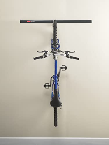 Rubbermaid Fasttrack Garage Organization System Vertical Bike Hook Black Holds up to 50 Pounds Wall Mount and Heavy Duty Garage Hanger for Bike Storage (Pack of 6) - size: 1 Count (Pack of 6), style: Bike Hook