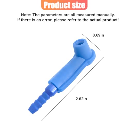 ZIMISI 4PCS Brake Bleeder Kit, Car Oil Pumping Pipe Nipple Connector Quick Exchange Tool, Brake Fluid Bleeder Bleeding Connector Adapter, Vehicle Brake System Bleeding Tools (Blue) - color: Blue