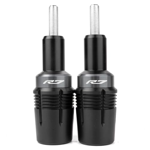 MOWOK Frame Sliders for Yamaha R7 YZFR7 2021 2022 2023 2024 2025 Motorcycle Accessories Crash Protection pad Bobbins Pad Falling Protector Frame Sliders YZF-R7 (Grey) - color: Grey