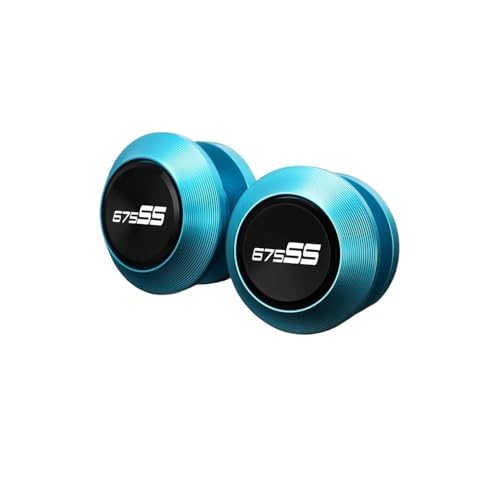 Moto Frame Sliders For CFMOTO 675SS 2024 2025 2026 Swingarm Spools 10MM Motorcycles Accessories Rear Stand Screws Sliders - color: B light blue M10