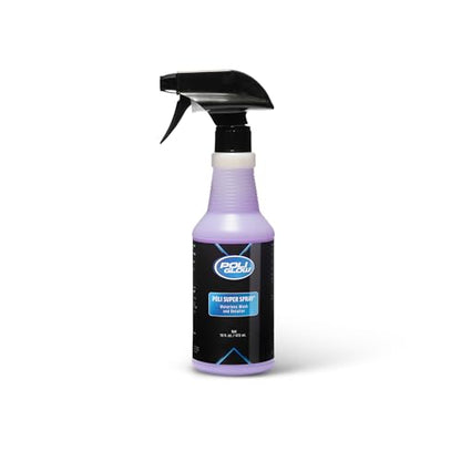 Poli Super Spray® Waterless Cleaner–No Rinse Car, Boat & RV Wash Streak-Free, High Gloss, Non-Abrasive Safe for Gelcoat, Fiberglass, Painted Surfaces, Glass, Plastic, Rubber & Vinyl–Quick & Easy - size: 32 oz