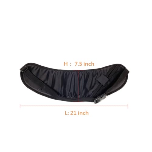 SM SunniMix Industrial Cover Helmet Visor Bag Motorcycle Pouch Buckle Strap Oxford Cloth Sleeve Suitable for Motorbike Enthusiasts Daily Gear Storage