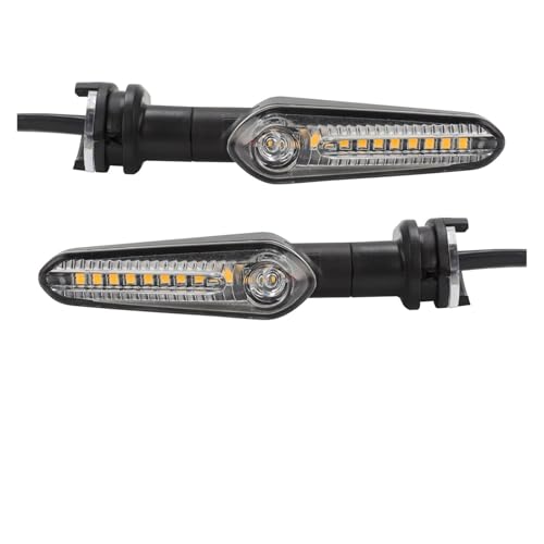 LED Turn Signal Light Running Water Lamp Compatible With YAMAHA MT07 Tenere 700 XJ6 FZ6 MT09 Tracer 900 MT10 MT03 FZ25 Indicator Directional(2pcs Flowing) - color: 2pcs Flowing
