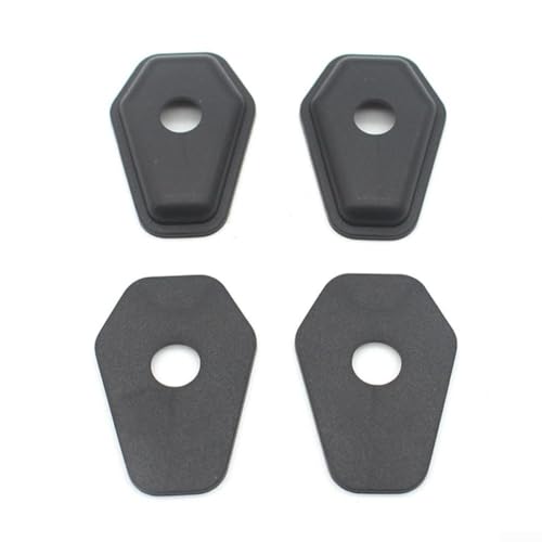 Motorcycle Turn Signal Indicator Spacer Adapter for Suzuki GSXR SV650S SV1000S GSF600 Bandit TL1000S Black Plastic Direct Fit 4pcs
