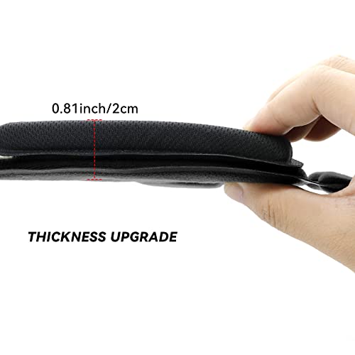 Tactical Helmet Pads - Universal Replacement Internal Memory Foam Pad Inserts for ACH, MICH, EXF Helmets - color: 4th-Balck