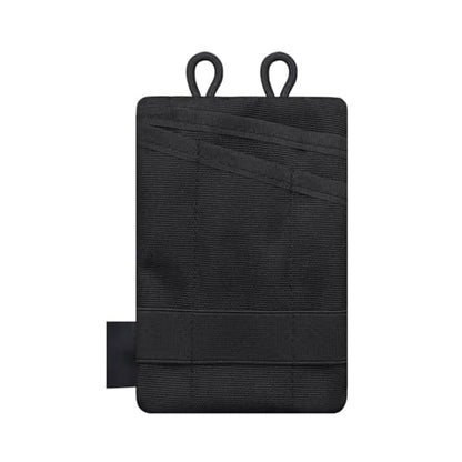 EDC Storage Pouch, Anti-Lost Outdoor Tactical EDC Kit Multi-Function EDC Tool Pouch - color: Black