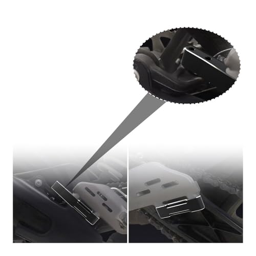 Foot Pegs Bracket Motorcycle for Vitpilen 401 Svartpilen 401 Passenger Peg Holes Cover Rear Footpeg Block Off Plates Footpeg Removal Plate