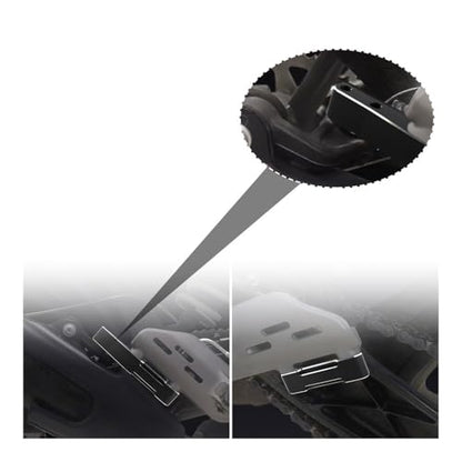 Foot Pegs Bracket Motorcycle for Vitpilen 401 Svartpilen 401 Passenger Peg Holes Cover Rear Footpeg Block Off Plates Footpeg Removal Plate