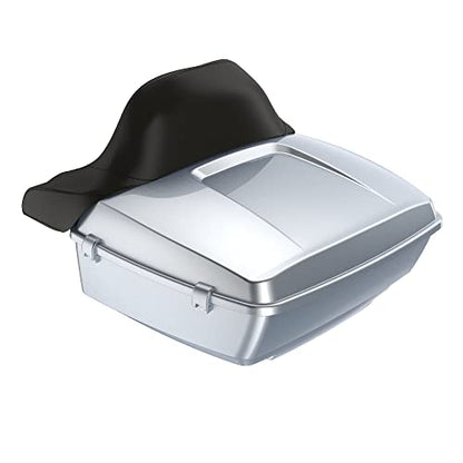 Moto Onfire Barracuda Silver Tour Trunk Luggage Latches Hinges Fit for AB Harley Touring Razor Chopped King Tour Trunk Luggage - color: Barracuda Silver