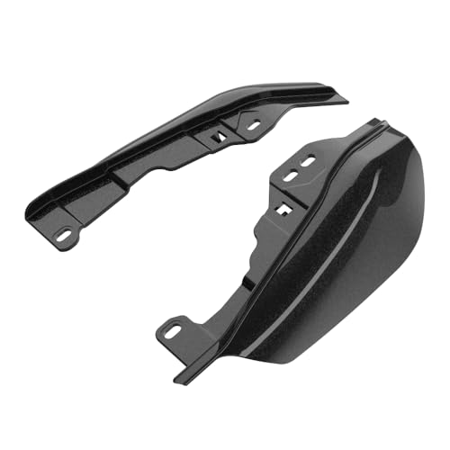 Advanblack 2025 Road Glide Mid Frame Air Deflectors Heat Shields Deflector for Harley Touring '09-'25 Harley RG, Street Glide, Road King (Hot Lap) - color: Hot Lap