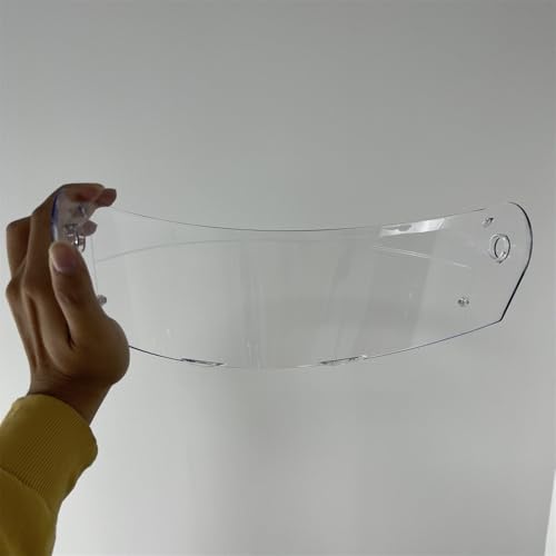 HJ-33 Helmet Visor For i90.Replacement Motorcycle Helmet Shield Compatible with HJC i90 (Clear) - color: Clear