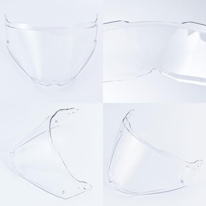 Blaze 2 Helmet Visor Replacement.Blaze 2 Outer Face Shield UV Protection Compatible with Blaze 2,Pioneer 2,MX702 (Clear-Day&Night Use) - color: Clear-day&night Use