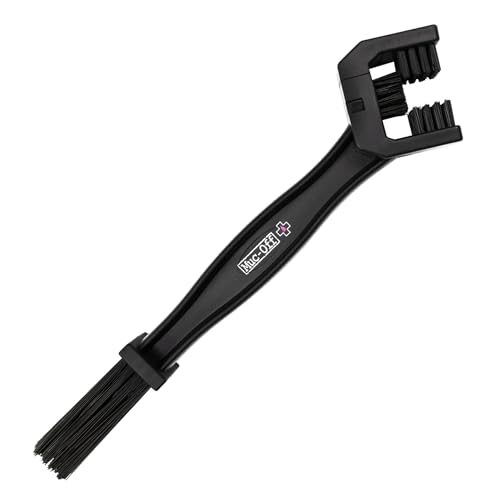 Muc-Off Motorcycle Chain Brush - Bike Cleaning Brush, Motorcycle Brushes, Bike Chain Scrubbing Brush - Bike Cleaning Brushes for Motorcycle