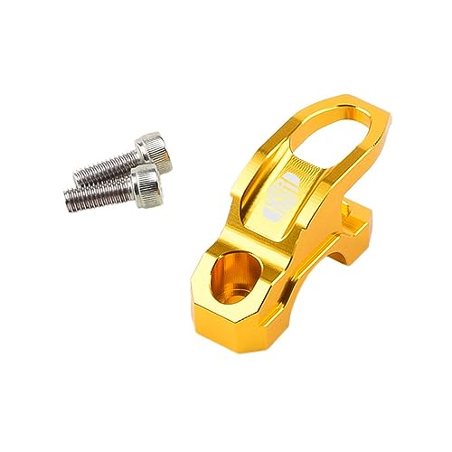 KAnduo for Yamaha for XSR700 for XSR900 for XSR 155 700 900 XSR125 XSR155 22mm Motorcycle Aluminum Helmet Hook Luggage Bag Hook Holder Hanger Hooks (Color : Gold) - color: Gold