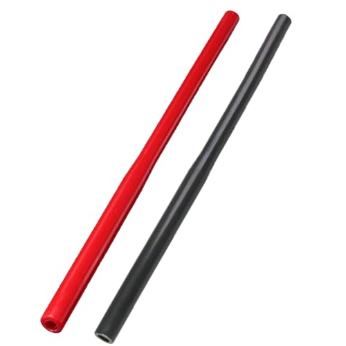 2PCS (Red+Black) Universal Spark Plug Socket Tool with Reusable Rubber Insert - Compatible with Cars & Motorcycles - Portable Installation and Removal Wrench - color: 2PCS(Red+Black）