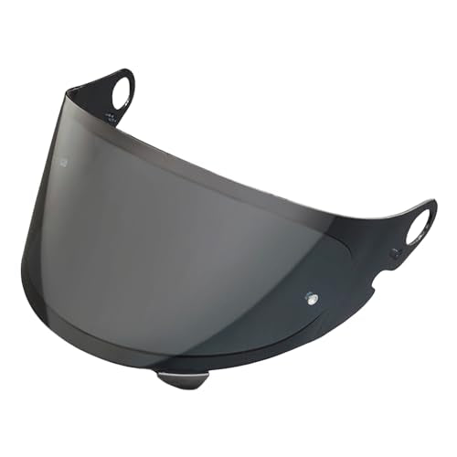CPB-1V Helmet Shield for GLAMSTER,Replacement Motorcycle Helmet Visor Compatible with GLAMSTER (Light Black) - color: Light Black