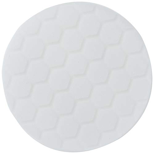 Chemical Guys BUFX_104_HEX5 Hex-Logic Light-Medium Polishing Pad, White, 5.5" Pad Made for 5" Backing Plates, 1 Pad Includeded - size: 5.5 Inch Pad (1 Pack), style: Light Cutting
