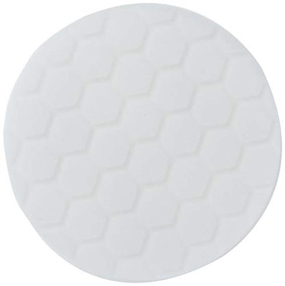 Chemical Guys BUFX_104_HEX5 Hex-Logic Light-Medium Polishing Pad, White, 5.5" Pad Made for 5" Backing Plates, 1 Pad Includeded - size: 5.5 Inch Pad (1 Pack), style: Light Cutting