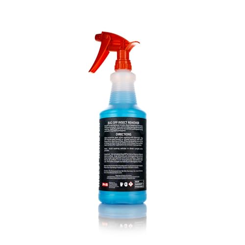 P&S Professional Detail Products Bug Off Insect Remover – Industrial-Strength Bug Splatter Cleaner, Safe for Paint, Trim & Grills, Pre-Wash Treatment, Easy Spray & Rinse Formula - 1 Quart - size: 32 Fl Oz (Pack of 1)