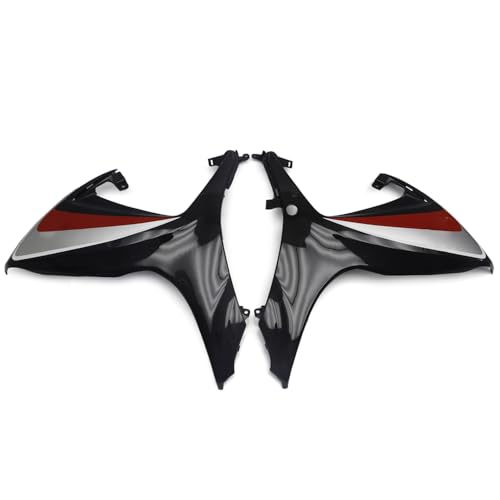 FLPRO Motorcycle Fairing Kit Compatible for Suzuki 06 07 GSXR600 GSXR750 K6 2006 2007 GSX-R600 GSX-R750 Fairings ABS Plastic Injection Bodywork Gloss Red Black - color: Glossy Red Black