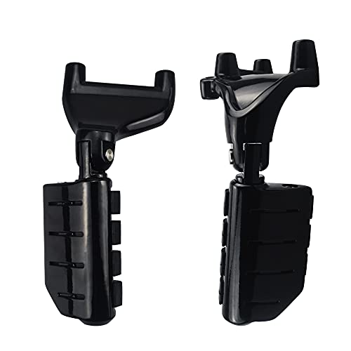 Rear Passenger Footpegs Foot Rests Pedal Mount Fits for Harley Sportster 883 1200 2014 2015 2016 2017 2018 2019 2020 2021 2022,Black - color: Black For Lion Paw Style