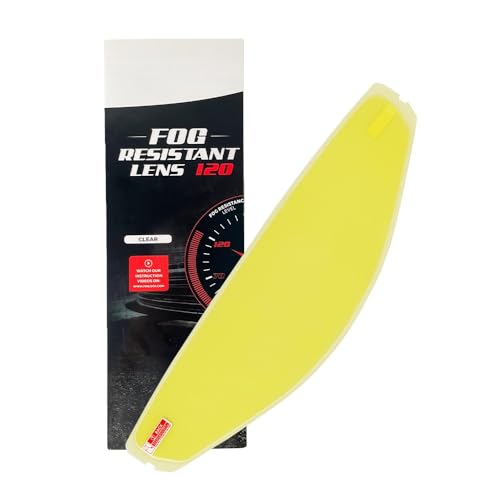 HJ-33 Helmet Visor For i90.Replacement Motorcycle Helmet Shield Compatible with HJC i90 (Anti Fog Film) - color: Anti Fog Film