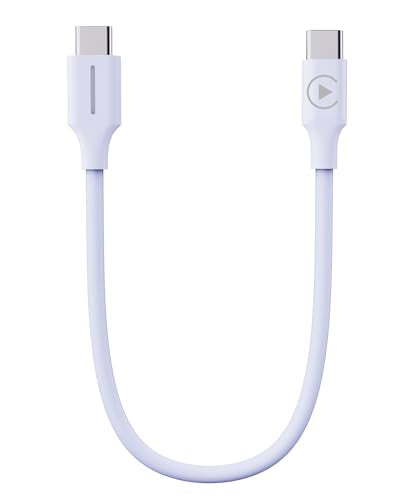 2-in-1 USB-C to USB-C Motorcycle Bluetooth Headset Bypass Adapter | Enable CarPlay without Headset,Work with Harley/Goldwing, Support Charging Your Phone, More Stable than Passthrough Adapters - color: White, size: 1.64 ft