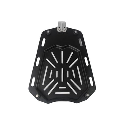 Rear Luggage Holder Carrier Motorcycle Rear Luggage Box Bracket Plate Trunk Boot Quick Release Base Plate Shelf Holder Toolbox Bracket - color: 80L I