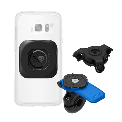Quad Lock Mirror Motorcycle Phone Mount Kit with Vibration Dampener and MAG Universal Adaptor - size: Mirror Mount