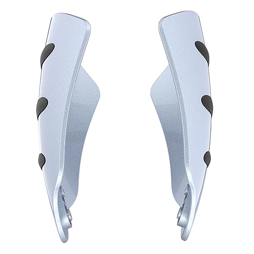 Advanblack Atlas Silver Metallic Hand Guard For Harley Touring Street Glide Road Glide - color: Atlas Silver