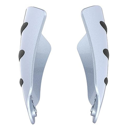 Advanblack Atlas Silver Metallic Hand Guard For Harley Touring Street Glide Road Glide - color: Atlas Silver