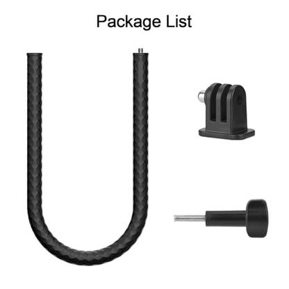 Flexible Monkey Tail Mount Clamp Tripod Stand Stick Pole for Go Pro Hero13/12,for Insta 360 X5/X4/X3, for DJI Pocket 4/3/Action 6/5/4Neck Holder Bike Motorcycle Tube Bar Attach Camera Mount