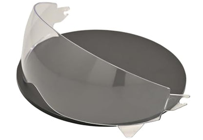 Compatible with EXO Covert Visor Replacement Motorcycle Helmet Visor Sun Protection Anti-Scratch, Universal(Transparent) - color: Transparent