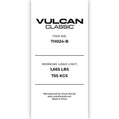 VULCAN Wheel Lift Harnesses with Snap Hooks - Bonnet Style - 2 Pack - Classic Blue - 1,600 Pound Safe Working Load - size: Classic Blue