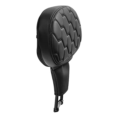 C.C. RIDER Driver Rider Backrest Fit for Harley Touring Road King Street Glide Road Glide Electra Glide and Tri Glide Models 2009-2023 2009-2023 - color: Rider Backrest 16#Black
