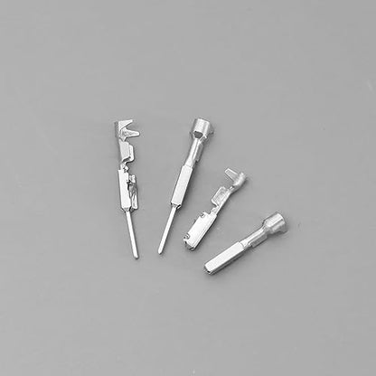 ECSiNG 4Pcs Male & Female Wire Harness Connector 61132359994 61138380696 Compatible with BMW Socket Housing Repair Kit Waterproof Electronic Connector Wire Harness