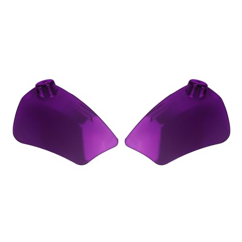 Motorcycle PC ST Headlight Fairing Air Deflector Side Wing Windshield Kit Fit for Harley Softail Low Rider ST 2022-up Purple - color: Purple