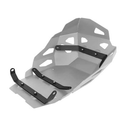 Motorcycle Engine Skid Plate Replacement for Yamaha Tenere 700 T7 Rally 2021-2025 Engine Chassis Guard Cover Bash Pan Frame Protector (Sliver) - color: sliver