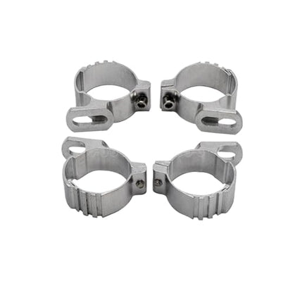 1 Set Motorcycle Quarter Headlight Fairing Windshield 35-50mm 45mm 49mm Fork Clamp Mount Compatible with Sportster XL 883 1200 - size: 42-50mm