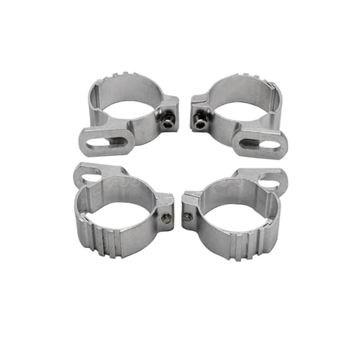 1 Set Motorcycle Quarter Headlight Fairing Windshield 35-50mm 45mm 49mm Fork Clamp Mount Compatible with Sportster XL 883 1200 - size: 35-45mm