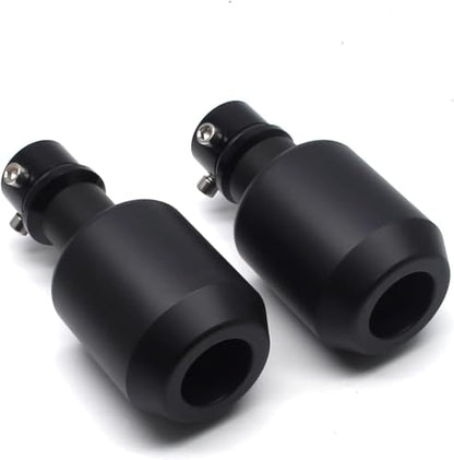 MZS Motorcycle Frame Sliders, Falling Anti Crash Protector Guards No Cut Kits CNC Black Compatible with ZX4R ZX4RR 2023-2025 / ZX25R 2021-2022