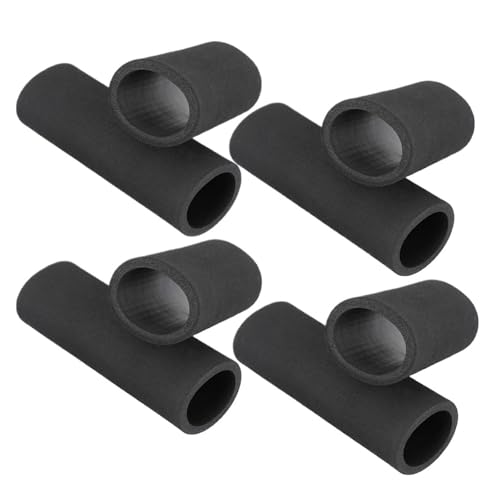 Universal Motorcycle Handlebar Sleeve Foam Anti Slip Vibration Hand Grips Gloves Levers Cover Motorcycle Accessories(4 pairs) - color: 4 pairs