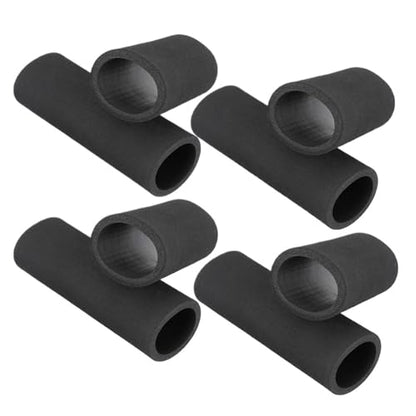 Universal Motorcycle Handlebar Sleeve Foam Anti Slip Vibration Hand Grips Gloves Levers Cover Motorcycle Accessories(4 pairs) - color: 4 pairs
